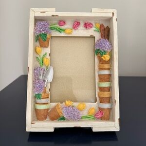 Floral Garden Picture Frame
